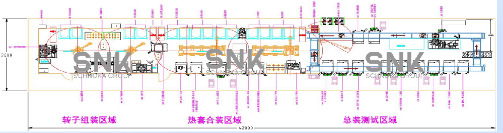 SNK施努卡驱动电机自动生产线：从转子到总成，全流程高效柔性化方案