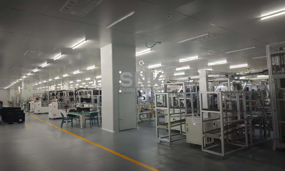 SNK施努卡XS控制器自动化装配线：150秒节拍，11人完成全流程智造